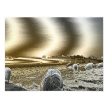 Stonehenge Sun agita impresiones de la foto
