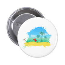 Strand beach anstecknadel