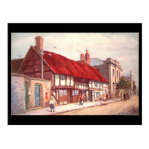 Stratford-sobre-Avon, la corte del albañil Postales