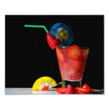 Strawberrys que sorben fotografias