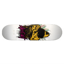 Street art patineta personalizada