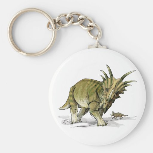 Styracosaurus Llavero Personalizado