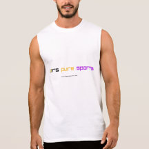 Su camisa sin mangas de los deportes puros