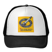Su casquillo a posteriori gorro de camionero