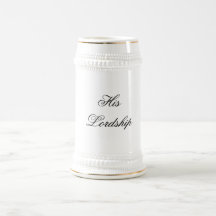 Su cerveza Stein de la señoría Tazas