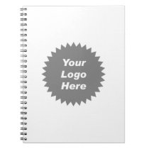 Su del negocio del logotipo promo aquí cuadernos
