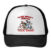 ¡Su deporte chupa! Raza BMX Gorros Bordados