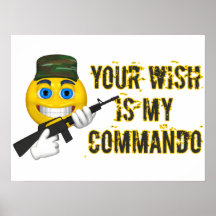 Su deseo es mi comando poster