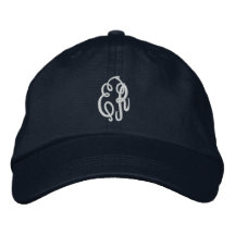 Su Inicial-Personalice el monograma Gorra De Beisbol Bordada