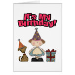 Su mi cumpleaños (CHICA) Tarjeta