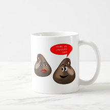 Su mi poca gota de chocolate taza de café
