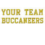 Su nombre Buccaneers del equipo bordó el polo
