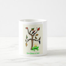 Su príncipe está aquí tazas