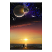 Su puesta del sol fotografía  