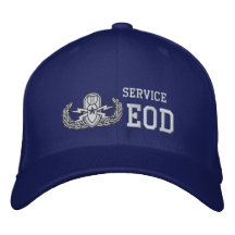 Su servicio EOD Gorra De Beisbol Bordada