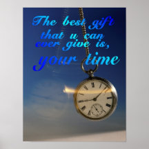 Su-tiempo en lona posters