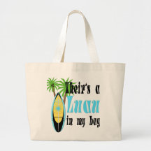 Su un Luau en mi bolso Bolsa De Mano