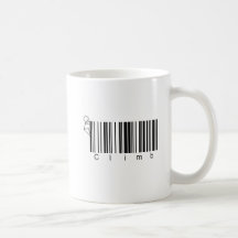 Subida de la clave de barras taza