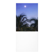 Subidas de la Luna Llena Tarjeta Publicitaria Personalizada