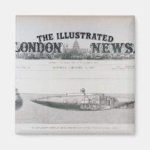 Submarino de hundimiento y de levantamiento de la  imán de frigorifico