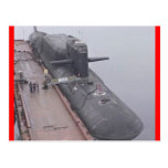 SUBMARINO DEL RUSO DE LA CLASE DEL DELTA POSTAL