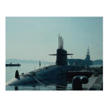 Submarino SSB del misil balístico de USS Ulysses G Tarjetas Postales