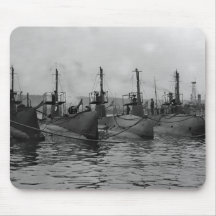 Submarinos listos para Action, 1911 Alfombrillas De Raton