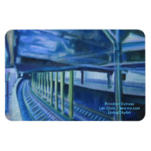 Subterráneo de Brooklyn Imanes Rectangulares