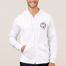 Sudadera con capucha de la Cremallera-para arriba
