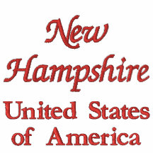 Sudadera con capucha de New Hampshire los Estados 