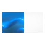 Sueño azul de la onda tarjeta fotográfica personalizada