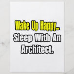 Sueño con un arquitecto tarjeta publicitaria