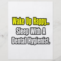 Sueño con un higienista dental tarjeton