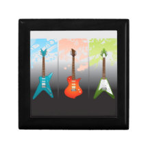 Sueño de los amantes de la guitarra eléctrica cajas de regalo