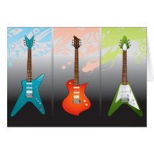 Sueño de los amantes de la guitarra eléctrica felicitaciones