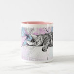 Sueño en rosa taza