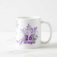 Sueño-Personalizar del dulce dieciséis Taza