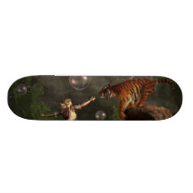 Sueño surrealista de Waterdancer de la burbuja del Tablas De Patinar