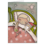 Sueños del navidad - tarjeta de felicitación