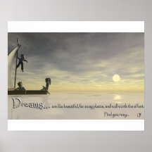 Sueños por las probabilidades Fidd Poster