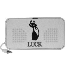 Suerte del gato negro iPod altavoces