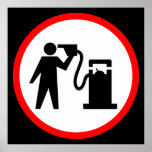 Suicidio de la gasolina poster