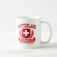 Suiza Schweiz Tazas