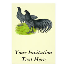 Sumatra:  Pares azules Invitación Personalizada