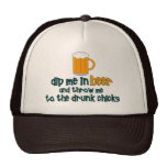 Sumérjame en cerveza ....... gorro de camionero