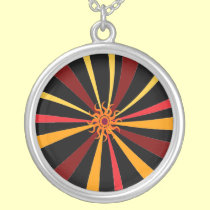 Sun abstracto collares