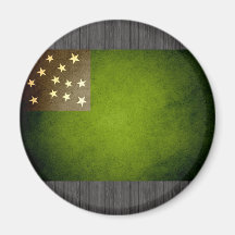 Sun besó la bandera de la república de Vermont Imán De Nevera