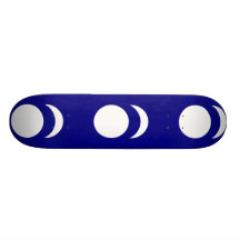 Sun blanco de tierra azul y luna, bandera de China Patinetas Personalizadas