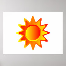Sun brillante impresiones