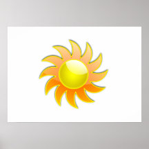 Sun brillante poster